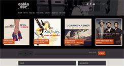 Desktop Screenshot of cablecarrecords.com